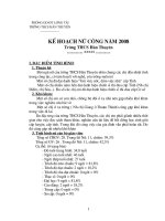 Kế hoạch nữ công