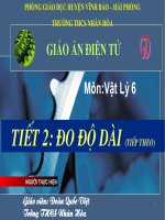 Giáo án Vật Lý 6-Tiết 2