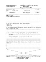 Thi Nhạc K6 HL II (Đề 1)