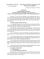 Số : 307/KH–BGDĐT/22/7/2008