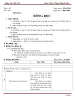 Giáo án Vật lý 6