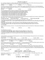 Đề thi thử đại học 2008- số 7