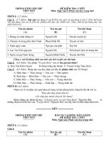 Đề kiểm tra văn 9