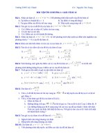 Bài tập tự luận Giải Tích 12 - chuơng 1