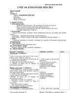 Giáo án Anh 12 Cb Unit 10,11 (chuẩn)