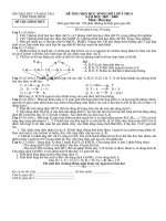 Đề Thi Tỉnh Hóa 9 NB - 08