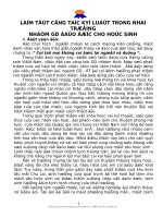 SKKN:làm tốt công tác kỷ luật nhằm GD đạo đức cho học sinh THCS