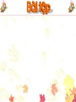 bài tập tiết 41