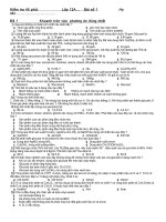 Ktra 45ph-chương I- Hóa 12(NC)