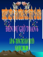 Cộng 2 số nguyên khác dấu - Số 6