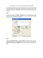 Cách tạo hiệu ứng có âm thanh
