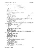 giáo án lớp 2 tuần 9