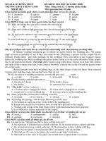 ĐỀ THI TN 11CB HKI