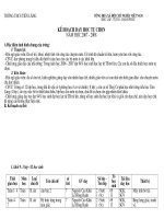 Ke hoach dạy học tự chọn