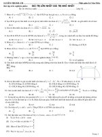 Chuyên đề: Giá trị lớn nhất, giá trị nhỏ nhất