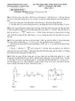 Đề thi HSG li12 NH 07-08 của Q Nam