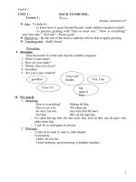 Giáo án Tiếng Anh 7