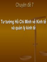 Tài liệu về Tư tưởng HCM