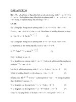 Bồi dưỡng Toán 9 (đề 20)