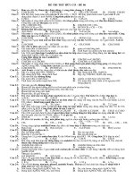 Đề thi thử-08 (hữu cơ)