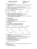 kiem tra vat li hoc ky II de so 2