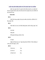 Bài thuốc chữa phụ nữ lãnh cảm