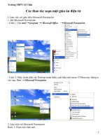 Soan PPt cho the nao cho tot nhat?