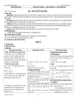 Giáo an Chương III - GT 12 - Cbản