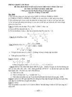 đề d.a casio vòng II 0708