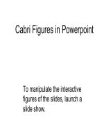 Minh họa Cabri trong PowerPoint