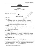 Giáo án Vật lý 10