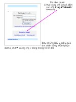 Hướng dẫn tạo hòm thư tại Gmail