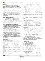 PT & BPT bậc nhất