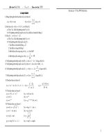 Tai lieu LTDH-Giai tich 12