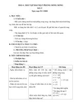 bai tap hai mat phang song song