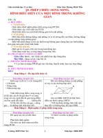 phép chiếu song song và hình biểu diễn