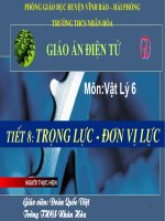 Giáo án Vật Lý 6-Tiết 9