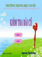 bài giảng điện tử lớp 6