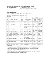 Báo cáo chuyên môn