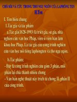 Chó Sói và Cừu trong thơ ngụ ngôn La Phông Ten