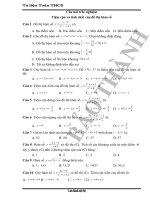 ĐÊ - Tiệm cận và tính chất của đồ thị hàm số  - ban nao muon co dap an xem ke ben