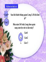 bài 22. Nước Âu lạc và sự yhành lập nước Vạn xuân 542-602