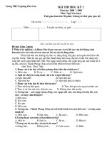 De thi hkI 2008 2009