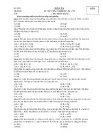 BÀI TẬP TRẮC NGHIỆM VL9 (BÀI 6 ĐẾN BÀI 9)