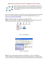 Cách truyền dữ liệu giữa laptop và điện thoại bằng Bluetooth