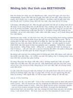 Nhung buc thu tinh cua BETOVEN