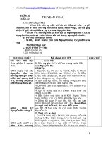 Giáo án: Từ tuần 1 đến tuần 35