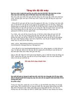 Tăng tốc độ Shutdown máy (tắt máy) tính