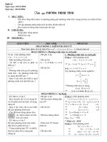 giáo án đại 8 ( 3 cột )