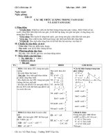 Hình học 10-HK II ( đầy đủ - chi tiết)